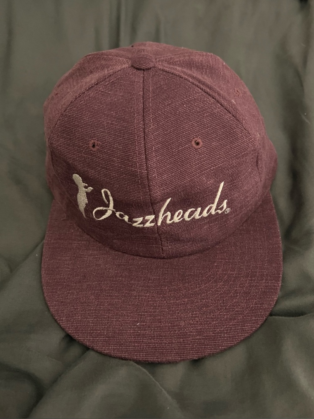 Jazz Heads adjustable purple hat New